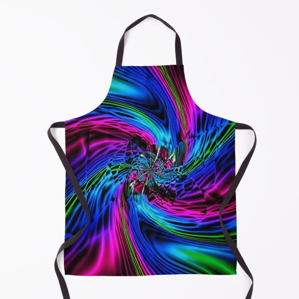 Item preview, Neon Vortex – Electric Swirl Abstract designed and sold by JaroPrints.
