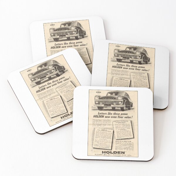 Item preview, 1960 FB Holden Vintage Car Advert - Retro Holden Motoring Art designed and sold by taspaul.
