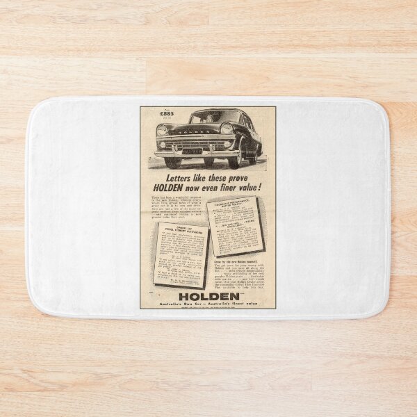 Item preview, 1960 FB Holden Vintage Car Advert - Retro Holden Motoring Art designed and sold by taspaul.