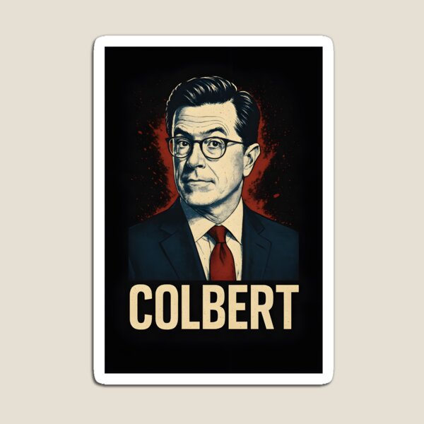 Item preview, Stephen Colbert Retro Style Political Satire T-Shirt designed and sold by nav365.