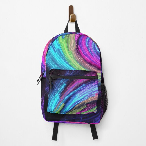 Item preview, Quantum Spiral – Neon Digital Vortex designed and sold by JaroPrints.