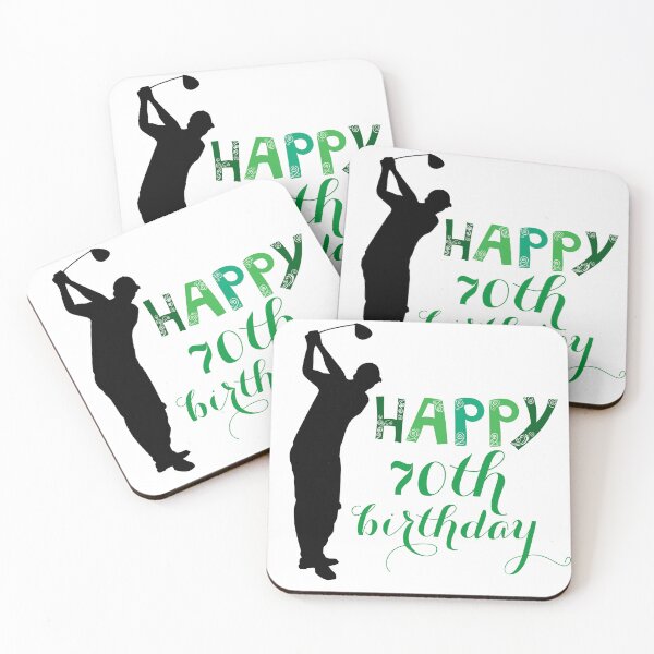 Item preview, Funny 70th Birthday Golfer Gift – Vintage Golf Design for Men designed and sold by Monika Howarth.