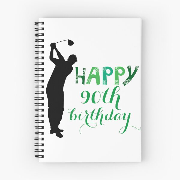 Item preview, 90th Birthday Golfer Gift – Vintage Golf Design for Men designed and sold by Artbymonika.