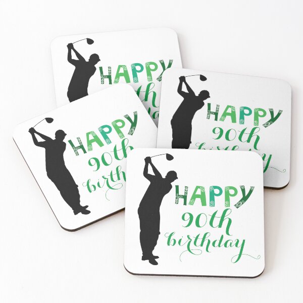 Item preview, 90th Birthday Golfer Gift – Vintage Golf Design for Men designed and sold by Monika Howarth.