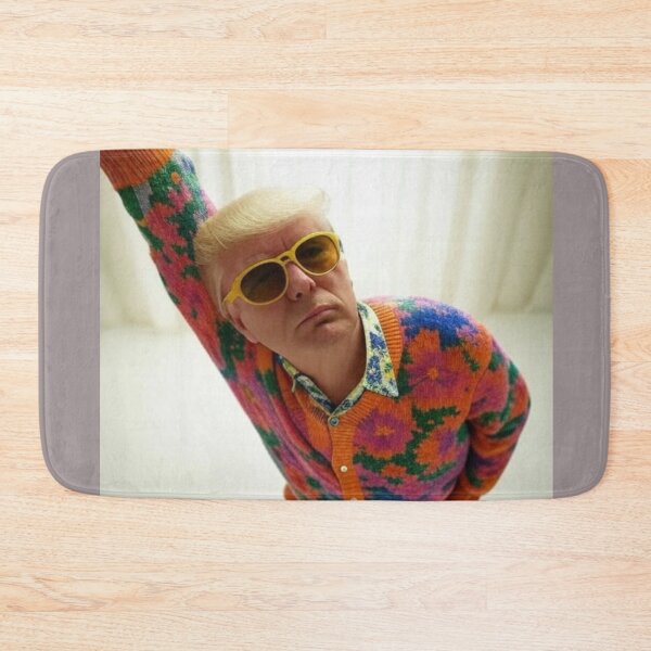Item preview, "Florals, Fame & Funky Frames: Trumping the Fashion Game!" designed and sold by Print Fiction.