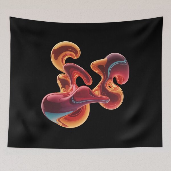Item preview, Molten Drift – Abstract Organic Flow designed and sold by JaroPrints.