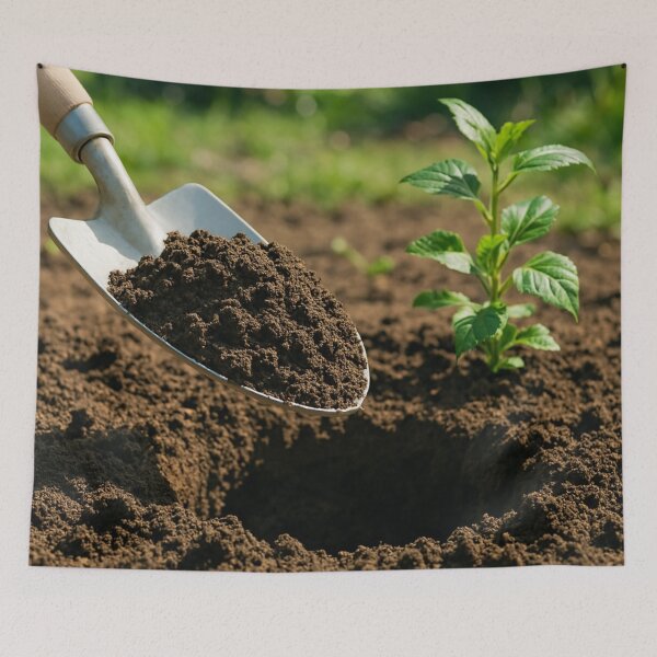 Item preview, Planting joy in the garden soil designed and sold by Sigtrix.