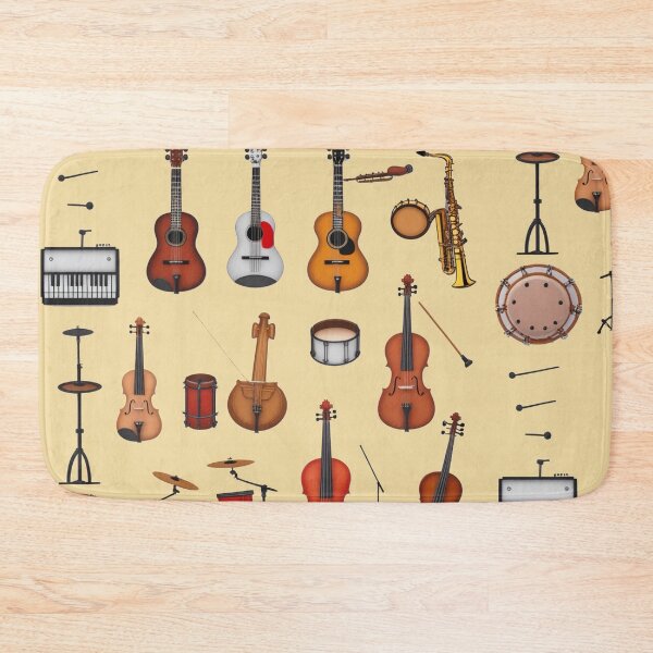 Item preview, Cute Musical Instruments Collection – Minimal Style designed and sold by Tidarat-27.