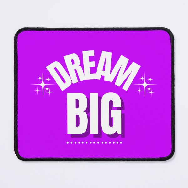 Item preview, Dream Big – Motivational Quote Typography Design for Achievers designed and sold by thoratsdesign.