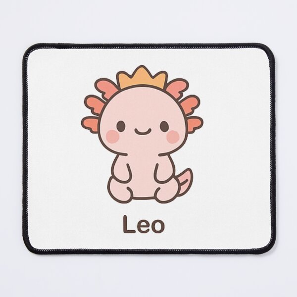 Item preview, Leo – Axolotl Zodiac designed and sold by Kajiart.