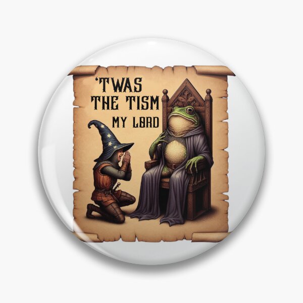 Item preview, 'Twas the Tism, my Lord Frog. designed and sold by zingbing.