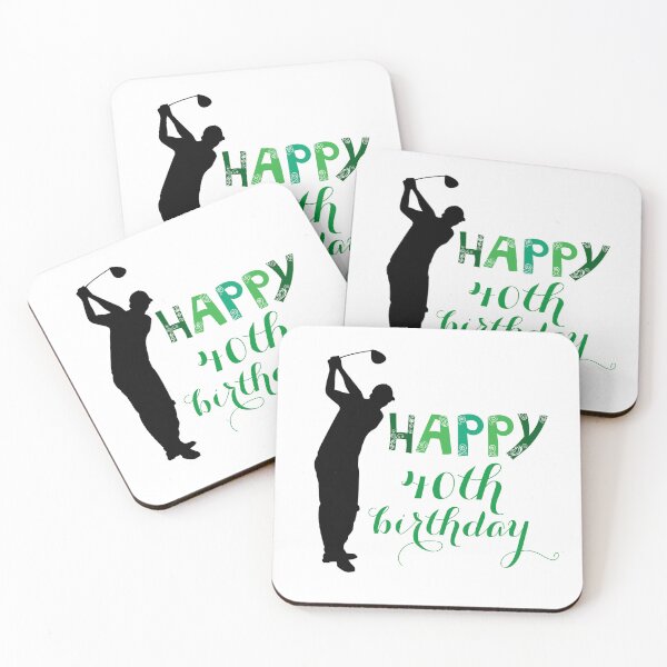 Item preview, 40th Birthday Golfer Gift – Vintage Golf Design for Men designed and sold by Monika Howarth.