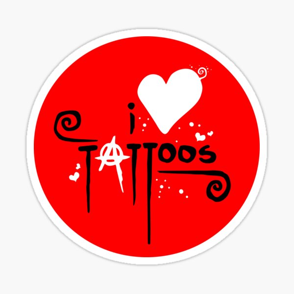 Item preview, I love anarchy tattoos. I love tattoos. designed and sold by michal.m.C..