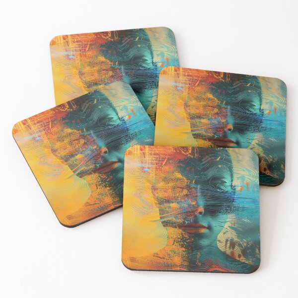 Item preview, Abstract Identity in Layers of Emotion designed and sold by AITuneSphere.