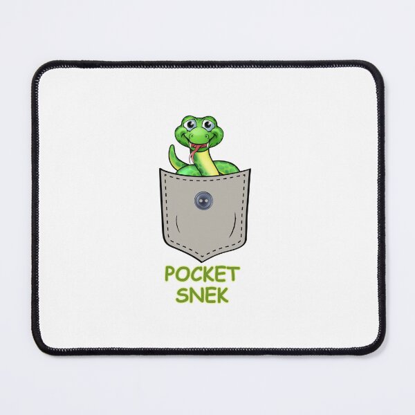 Item preview, Pocket Snek – Funny Cute Snake in Pocket Reptile T-Shirt. designed and sold by DIGITALIAA.