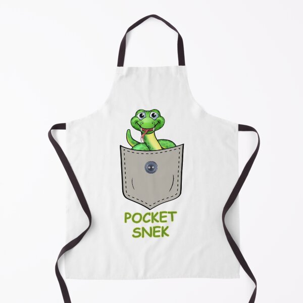 Item preview, Pocket Snek – Funny Cute Snake in Pocket Reptile T-Shirt. designed and sold by DIGITALIAA.