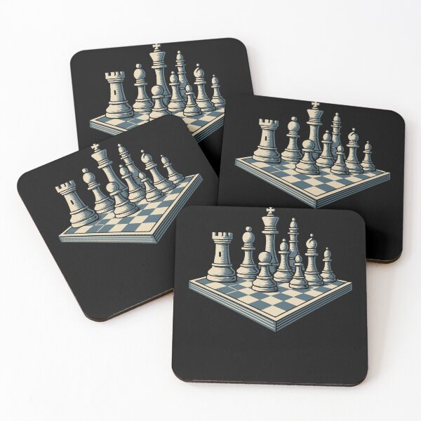 Item preview, Chess Player Board Game Men Women Chess Pieces designed and sold by LuminOrb.