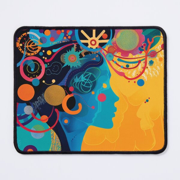 Item preview, Colorful Mind of Cosmic Imagination designed and sold by AITuneSphere.