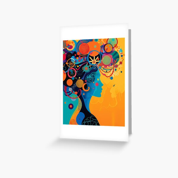 Item preview, Colorful Mind of Cosmic Imagination designed and sold by AITuneSphere.