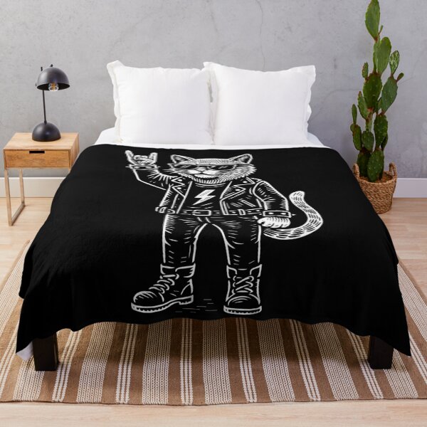 Item preview, Funny Rock Music Cat Metal Music Humor designed and sold by LuminOrb.