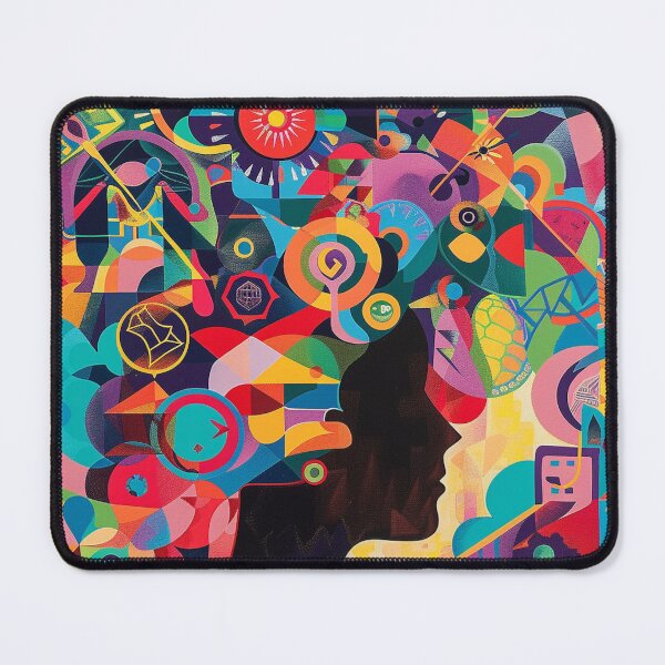 Item preview, Exploding Thoughts in Colorful Geometry designed and sold by AITuneSphere.