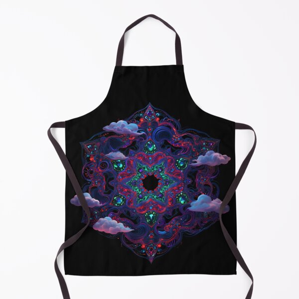Item preview, Dreamweaver Mandala – Celestial Psychedelic Bloom designed and sold by JaroPrints.