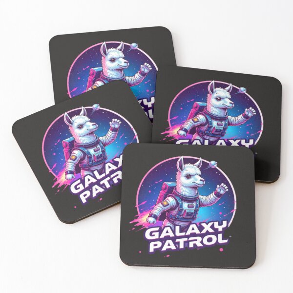Item preview, Galaxy Patrol Llama - Cosmic Space  designed and sold by KhadijaBatool38.