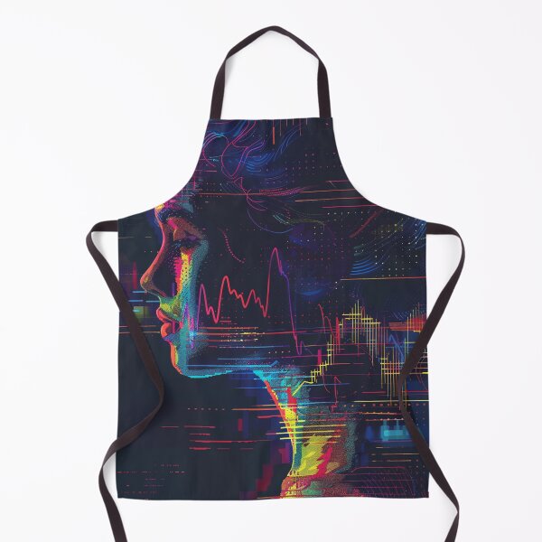 Item preview, Neon Mindwaves of Digital Emotion designed and sold by AITuneSphere.