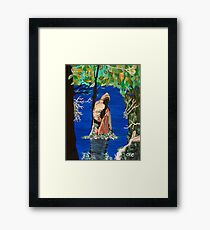 Cypress Knee Framed Print