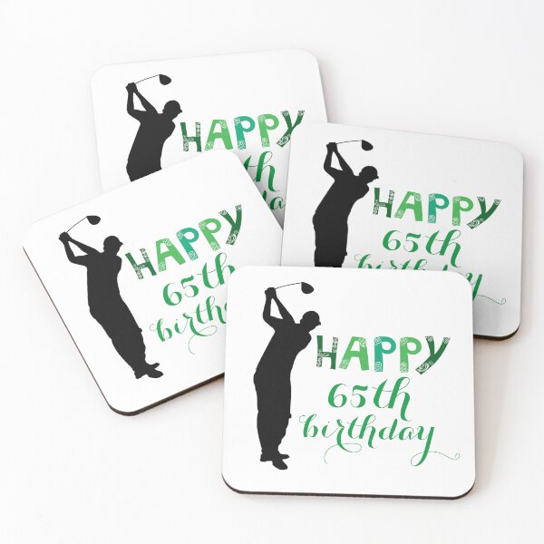 Item preview, 65th Birthday Golfer Gift – Vintage Golf Design for Men designed and sold by Monika Howarth.