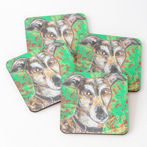 Item preview, LURCHER IN GREEN designed and sold by Rebekah Gavra.