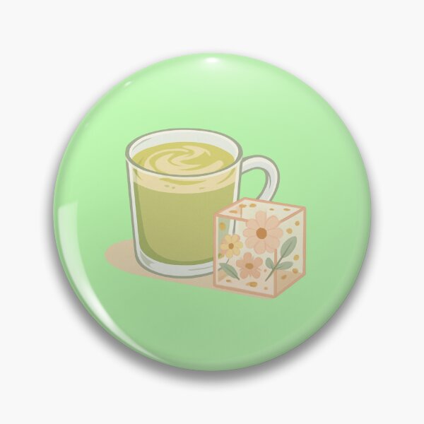 Item preview, Resin Art Matcha Aesthetic – Pastel Green & Epoxy Flat Lay Design designed and sold by Timeless Design.