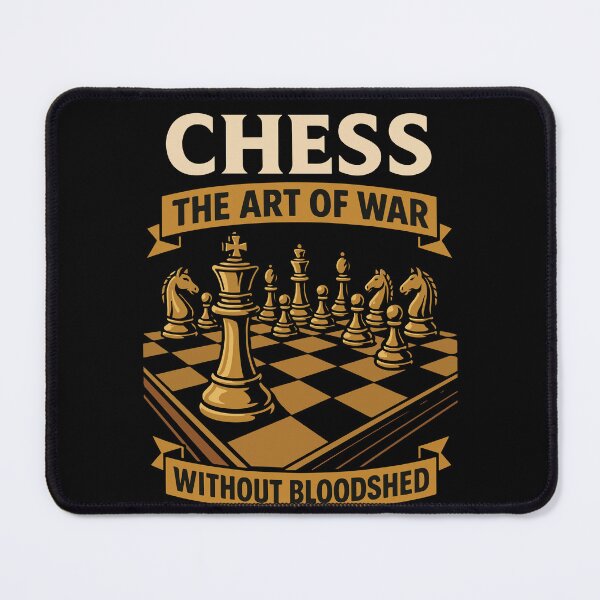 Item preview, Chess The Art Of War Without Bloodshed designed and sold by LuminOrb.