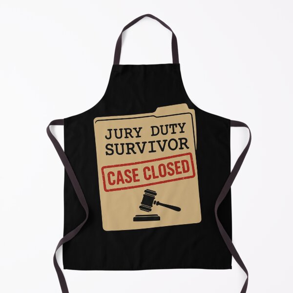 Item preview, Jury Duty Survivor Civic Duty Humor Courtroom designed and sold by AndreasMei.