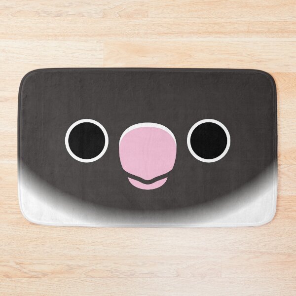 Item preview, The face of a Mauve masked lovebird designed and sold by INKOYADO.