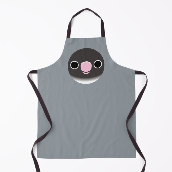 Item preview, The face of a Mauve masked lovebird designed and sold by INKOYADO.