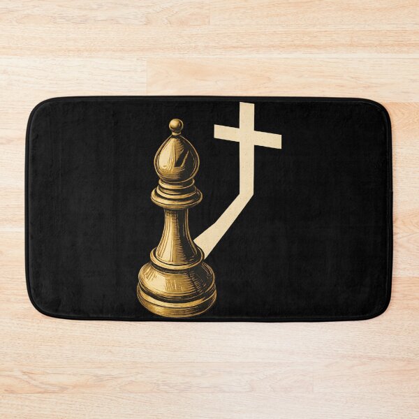 Item preview, Chess Player Chess Pieces Bishop Shadow designed and sold by LuminOrb.