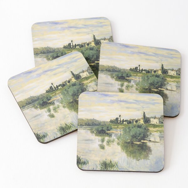 Item preview, The Seine at Lavacourt   1878 by Claude Monet designed and sold by GabyddAlessandr.