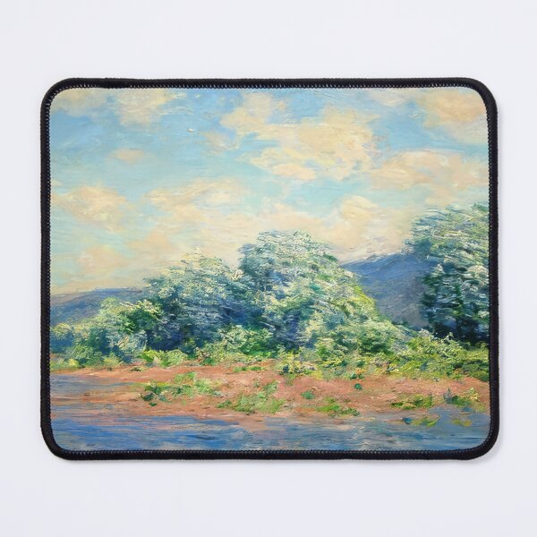 Item preview, The Seine at Port Villez 1883 by Claude Monet designed and sold by GabyddAlessandr.