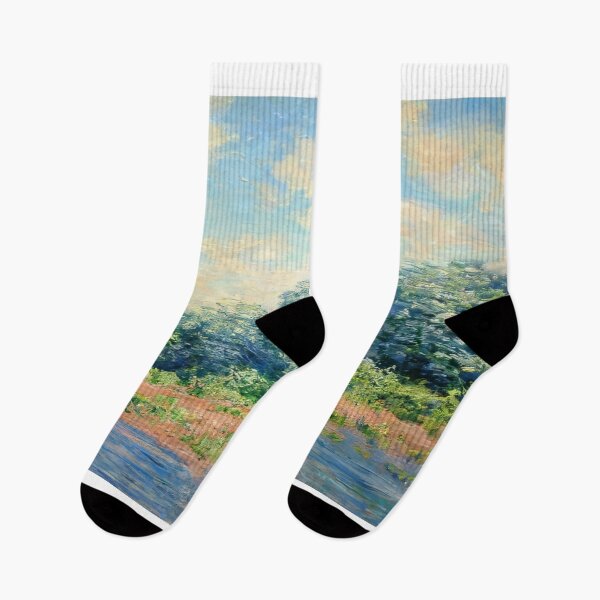 Item preview, The Seine at Port Villez   1883 by Claude Monet designed and sold by GabyddAlessandr.
