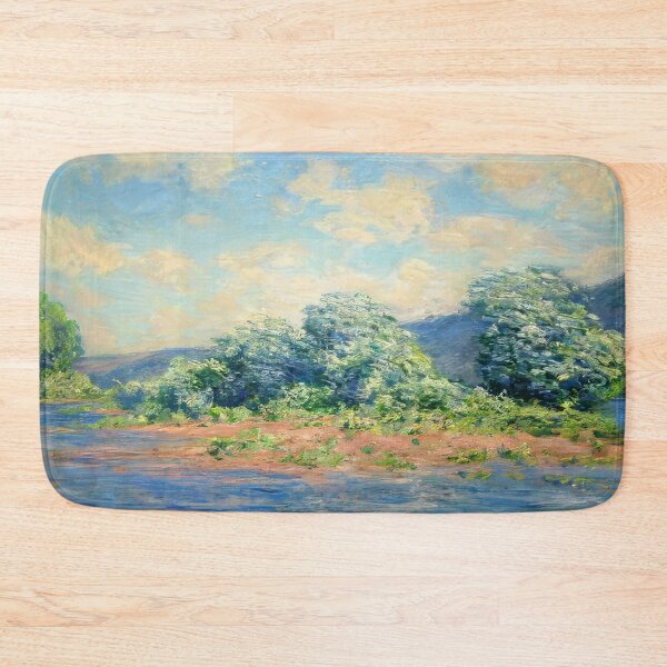 Item preview, The Seine at Port Villez   1883 by Claude Monet designed and sold by GabyddAlessandr.