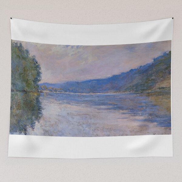 Item preview, The Seine at Port Villez   1894 by Claude Monet designed and sold by GabyddAlessandr.