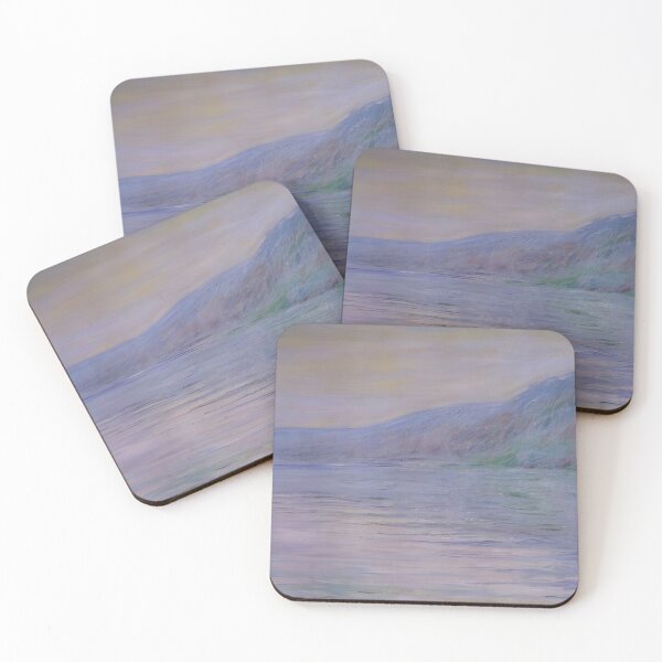 Item preview, The Seine at Port Villez Blue Effect   1894 by Claude Monet designed and sold by GabyddAlessandr.