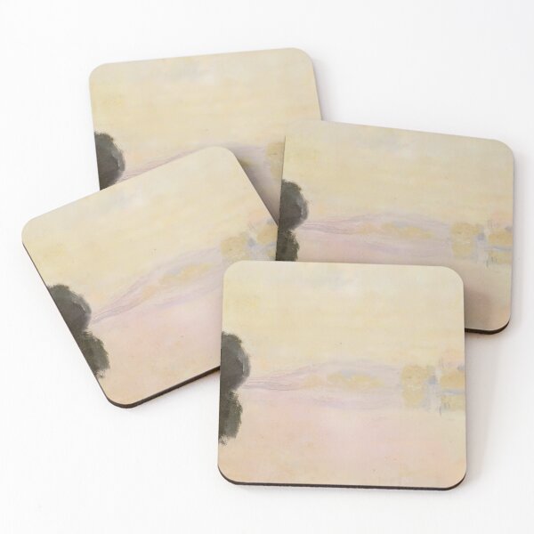Item preview, The Seine at Port Villez Pink Effect   1894 by Claude Monet designed and sold by GabyddAlessandr.