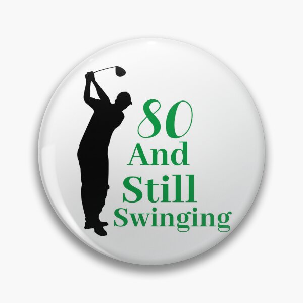 Item preview, Funny 80th Birthday Golfer Gift – Vintage Golf Design designed and sold by Monika Howarth.