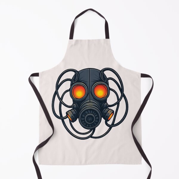Item preview, Gas Mask Inferno – Glowing Red Lenses designed and sold by slavmod.