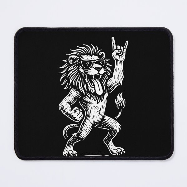 Item preview, Rock Musik Lion Metal Music Funny Heavy Metal designed and sold by LuminOrb.