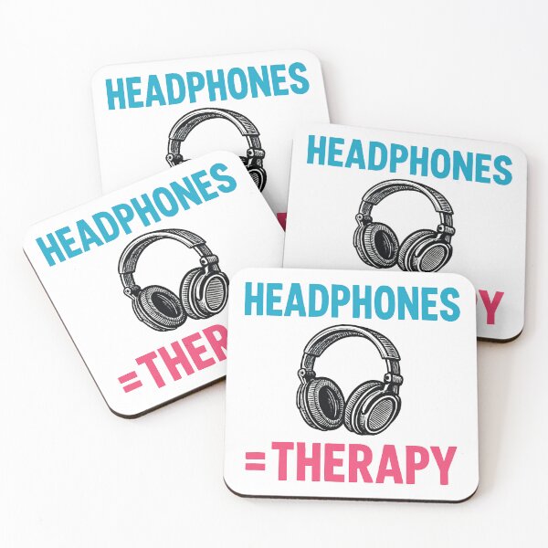 Item preview, HEADPHONES = THERAPY – Sound Over Stress designed and sold by slavmod.