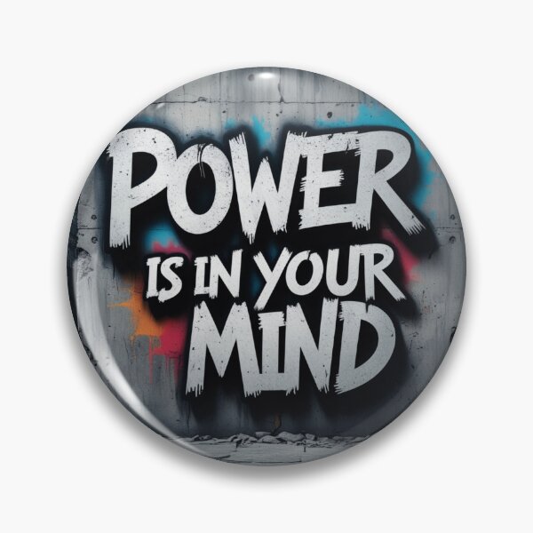 Item preview, Power is in Your Mind 45 designed and sold by Zeir Shop.