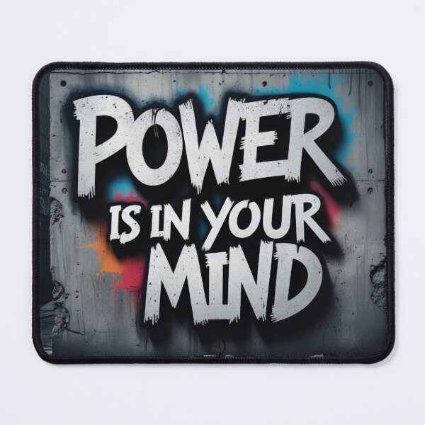 Item preview, Power is in Your Mind 45 designed and sold by Zeir Shop.